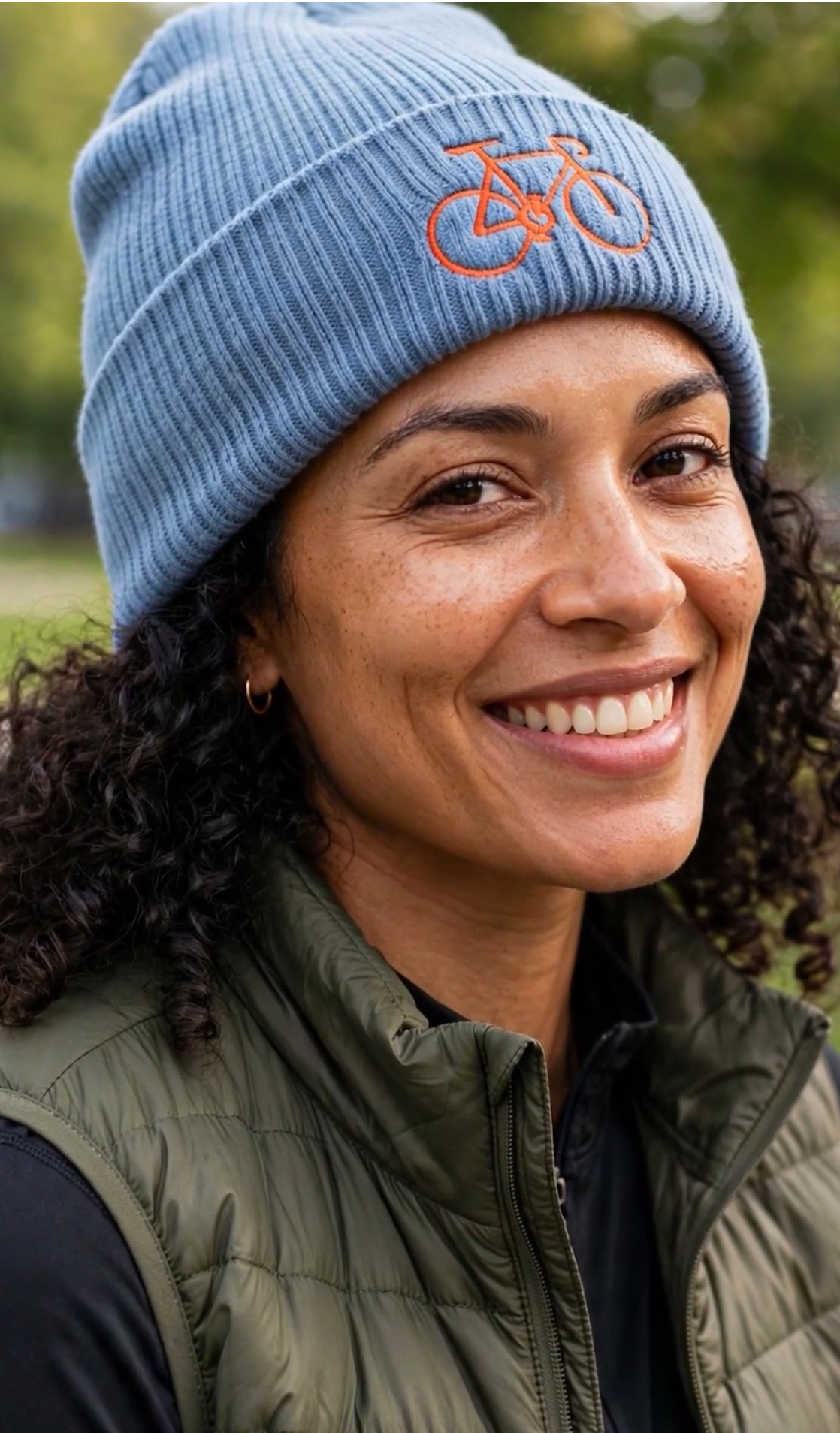 Gravel & Road Bike Organic Beanie