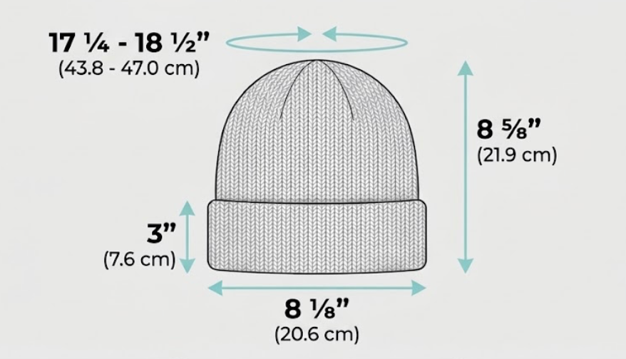 Bikes Make Me Happy Badge Beanie