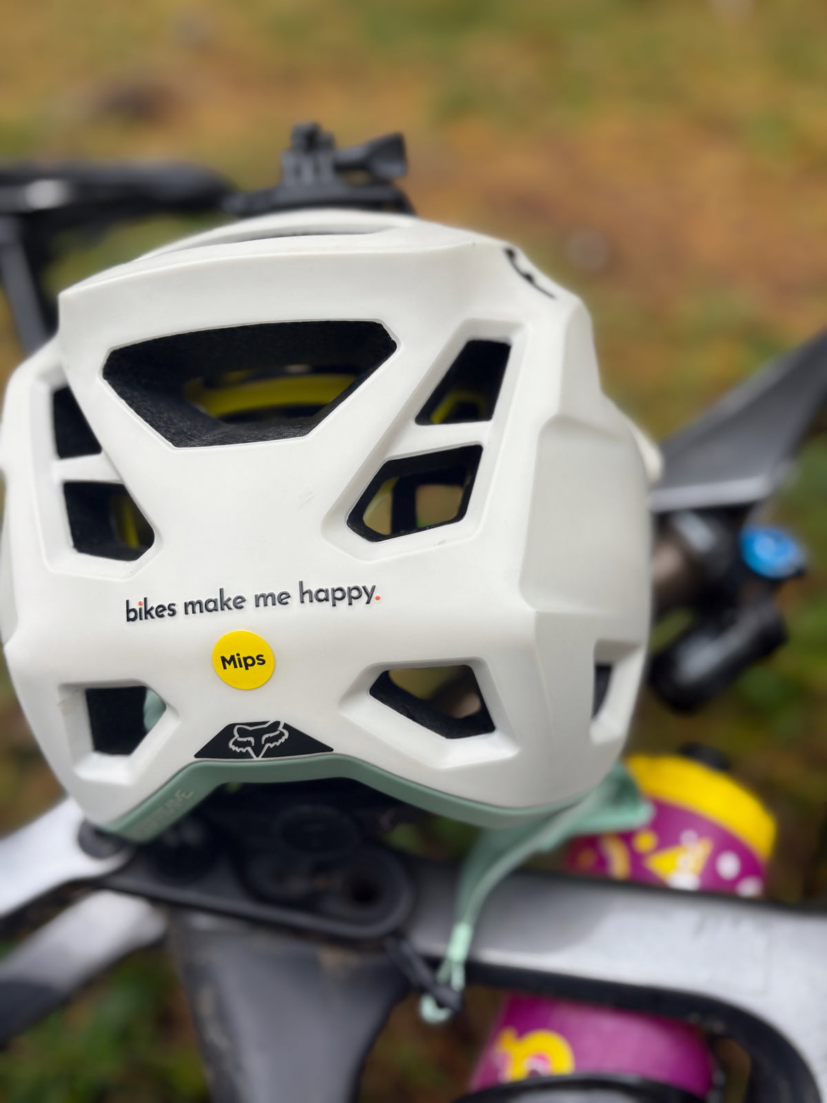 Bikes Make Me Happy Transfer Sticker