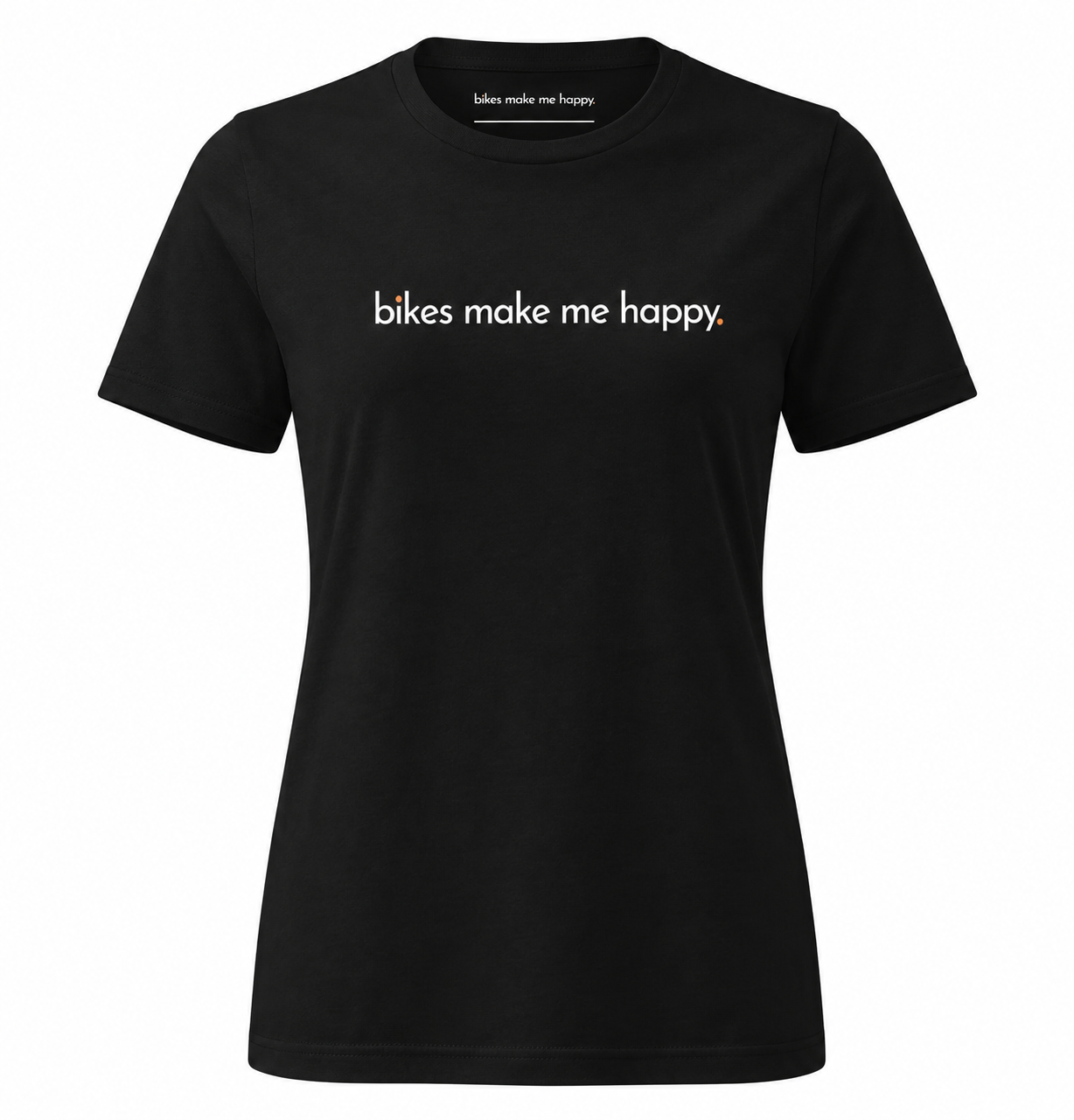 Women's Bikes Make Me Happy Classic T-Shirt